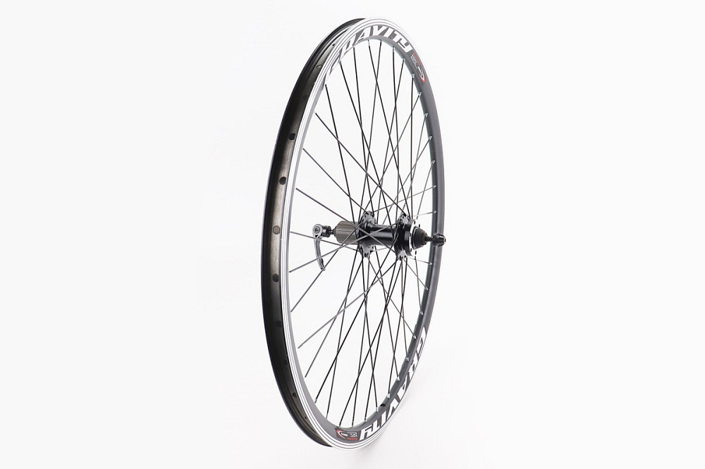 Колесо 27,5" заднє Disk-brake, обід "крапля" та втулка 14Gx36H алюмінієві NECO MS37R, під касету 8-9зв, кріпл. ексцентрик, "GRAVIT Київ - фото 1