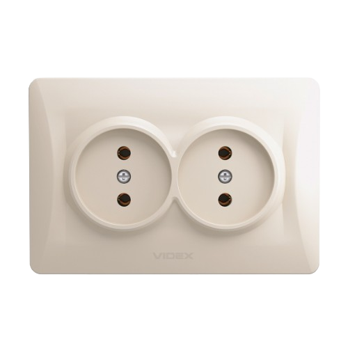 BINERA крем Розетка внутрішня 2-а Videx Житомир - изображение 1