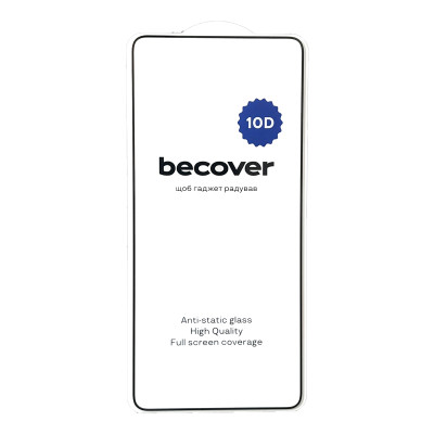 Скло захисне BeCover Oppo Reno13 F 5G 10D Black (713634) Вінниця - фото 3