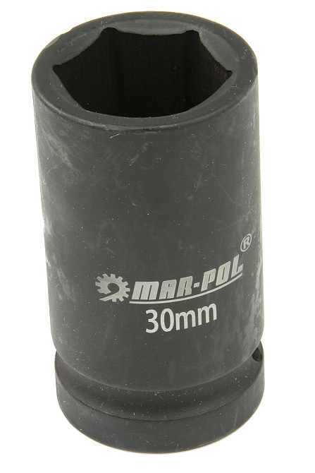 Набор ударных торцевых головок 10 элементов 17-41 мм с кейсом Mar-Pol (M58261) Нововолынск - изображение 7