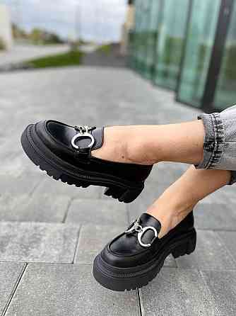 ALEX BELL Туфлі жіночі ALEX BELL 793K-1-21AP чорні (весна-осінь, шкіра натуральна) (4847) Коломия