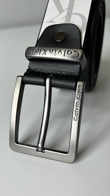 Чоловічий ремінь Tommy Hilfiger, брендовий класичний ремінь, який є добрим поясом з натуральної шкіриMasterSem Київ - фото 1