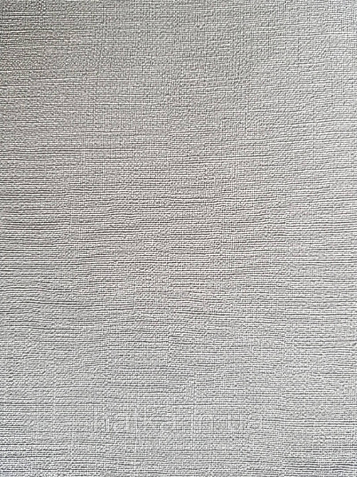 Шпалери вінілові Lutece Bensimon однотонні сіро-блакитні структурні під тканину дрібна точка Київ - фото 2