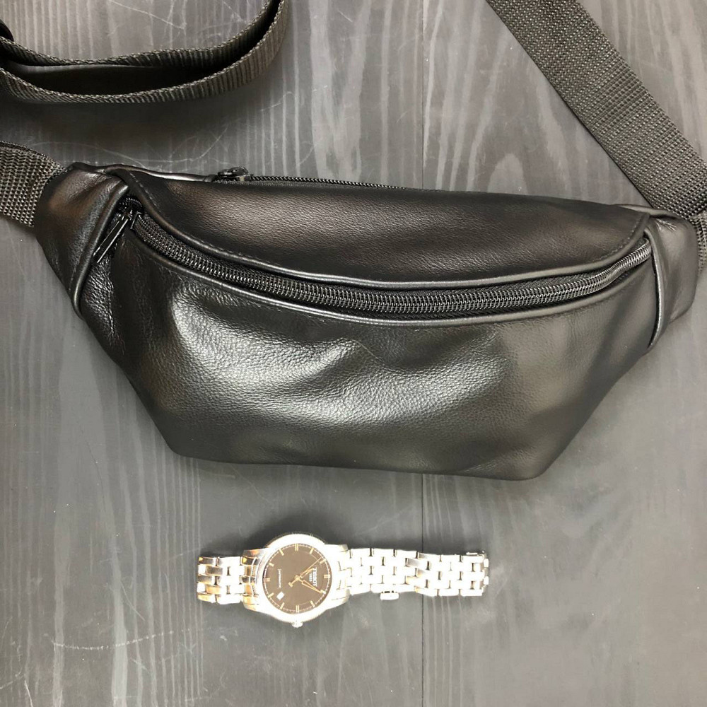 Вулична бананка, Бананка туристична, Сумка-бананка з додатковою кишенею Якісна чоловіча NR-79 Львів - фото 10