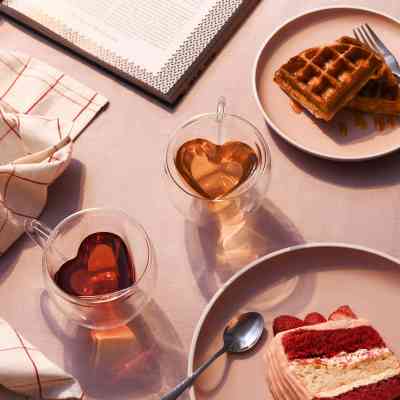 Набор чашек Ardesto 300 мл H 9,5 см 2 шт (AR2630GHL) Винница