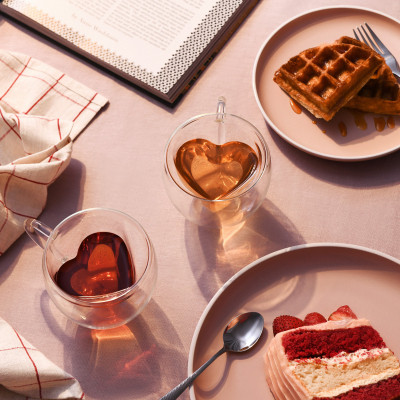 Набор чашек Ardesto 300 мл H 9,5 см 2 шт (AR2630GHL) Винница - изображение 2