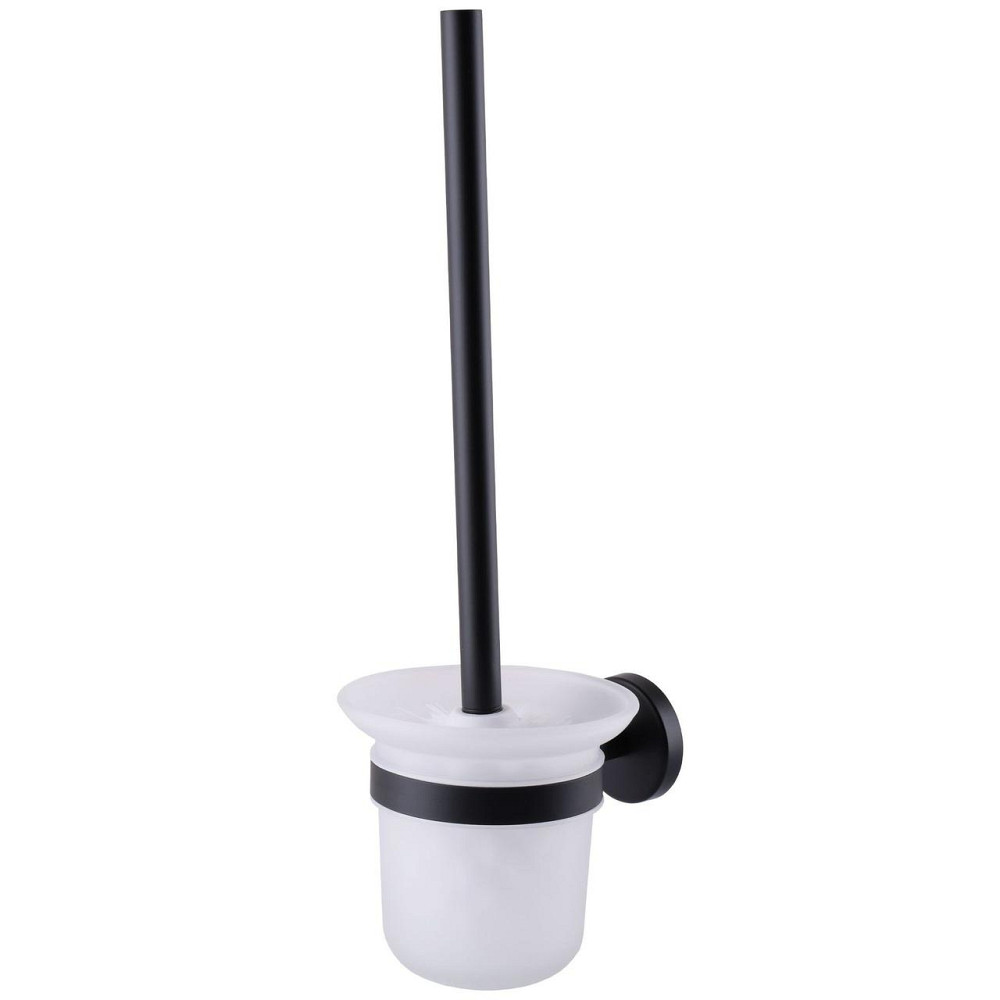 Йоржик настінний Globus Lux BS8429A чорний матовий SUS304 (000021195) Київ - фото 1