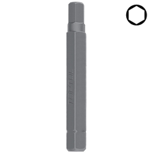 Біта шестигранна TOPTUL 10 мм L — 75 мм HEX 6 мм FSDB1206 Чернігів - фото 1