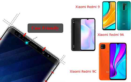 Защитное стекло HyperGlass Pro для Xiaomi Redmi 9, 9A, 9C – максимальная чувствительность и защита Киев