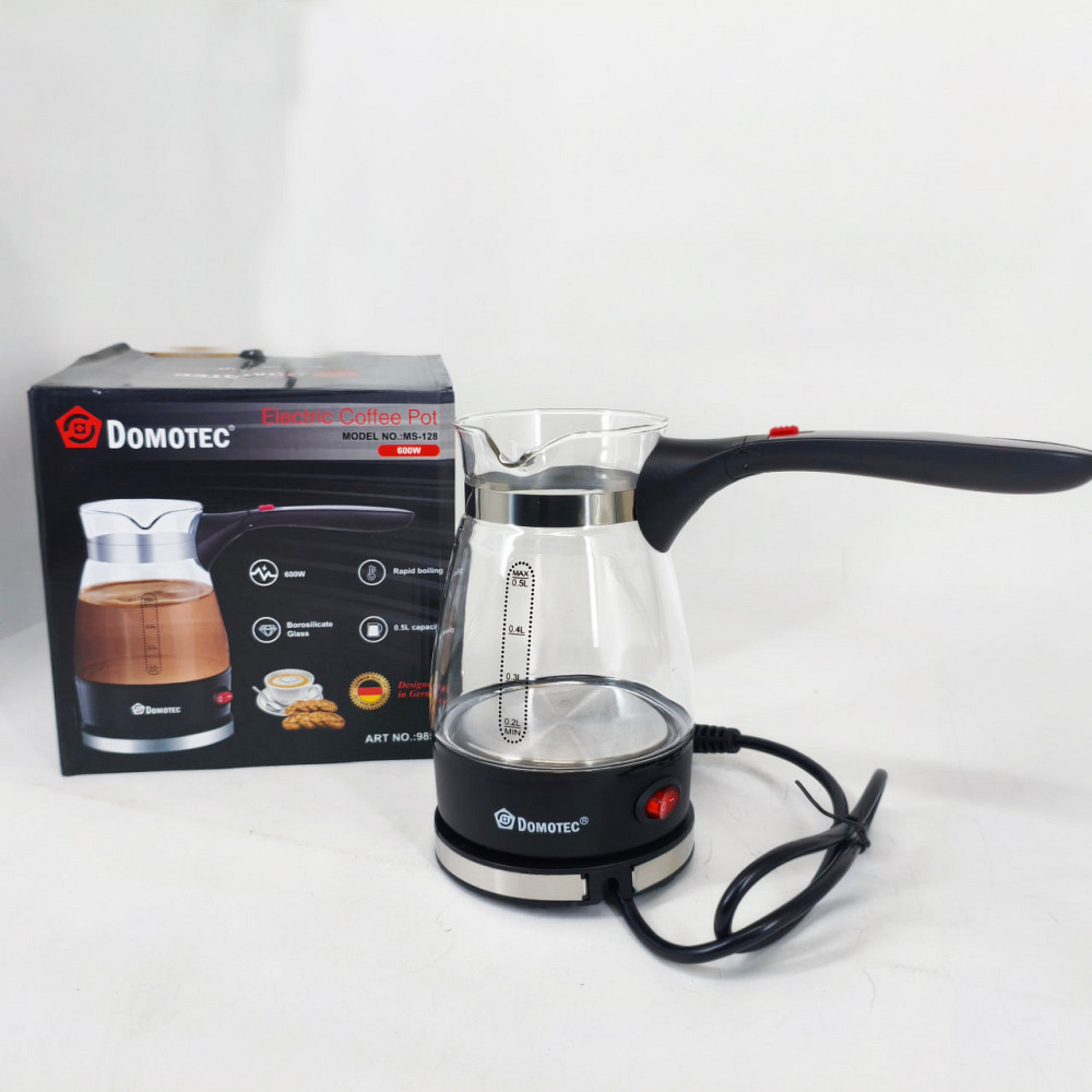 Електрична турка для кави з автовідключенням Domotec R-128 0.5л 600Вт, Електрична турка кавоварка UR-69 Івано-Франківськ - фото 6