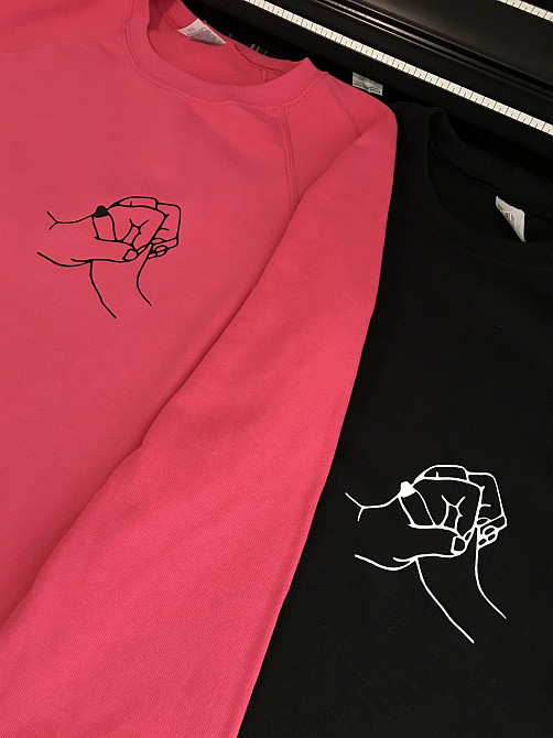 Парные свитшоты для парня и девушки - РУЧКИ Черновцы - изображение 1