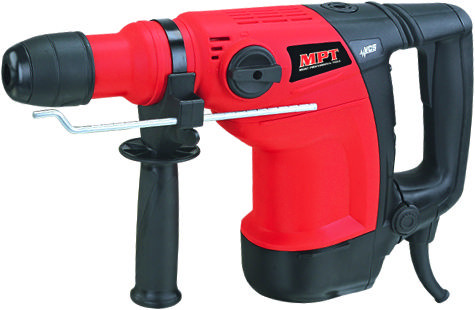 MPT Перфоратор MPT SDS-MAX 38 мм 1200 Вт 300-760 об/хв 1950-4860 уд/хв 7 Дж AVC 3 режими кейс Коломия - фото 10