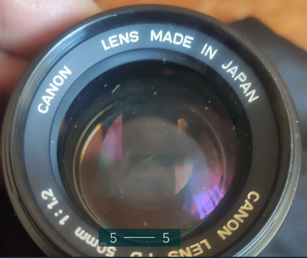 Объектив: CANON FD 50mm.F1.2. Харків - фото 1