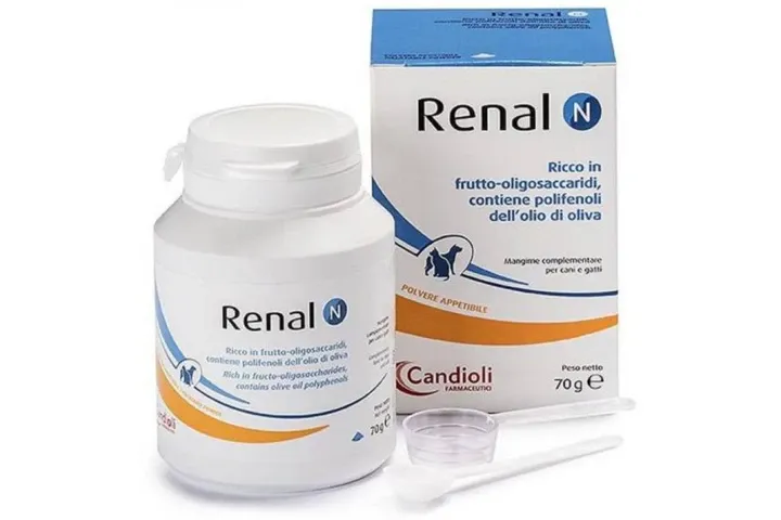 Порошок Candioli Ренал N для собак і котів 70 гр Вінниця - фото 1