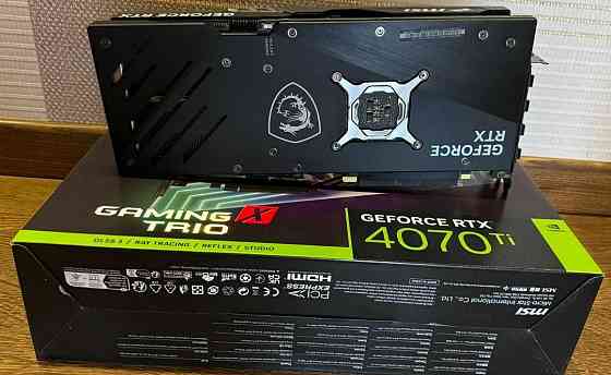 Видеокарта: MSI RTX4070Ti , Gaming X Trio 12Gb. GDDR6. Киев