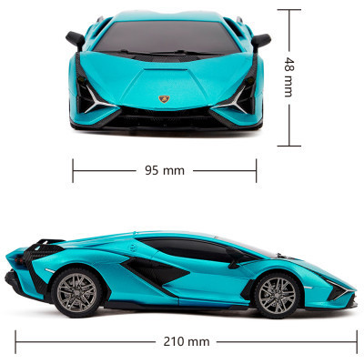 Радіокерована іграшка KS Drive Lamborghini Sian 1:24, 2.4Ghz синий (124GLSB) Вінниця - фото 6