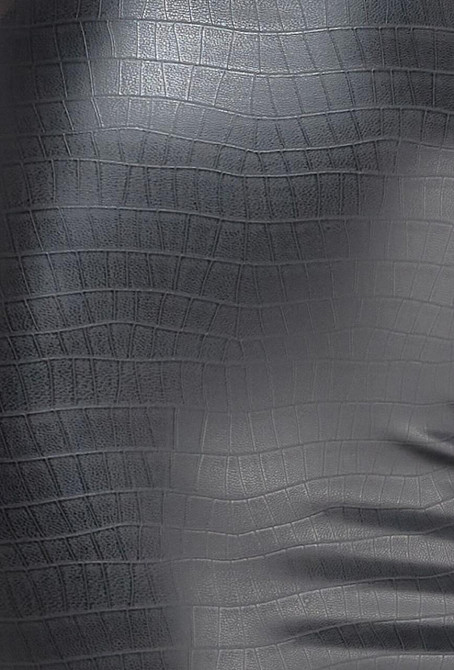 Трусики-стринги Noir Handmade P012 Wild, XL, под латекс, крокодиловый принт, застежки по бокам Sex Aura Киев - изображение 4