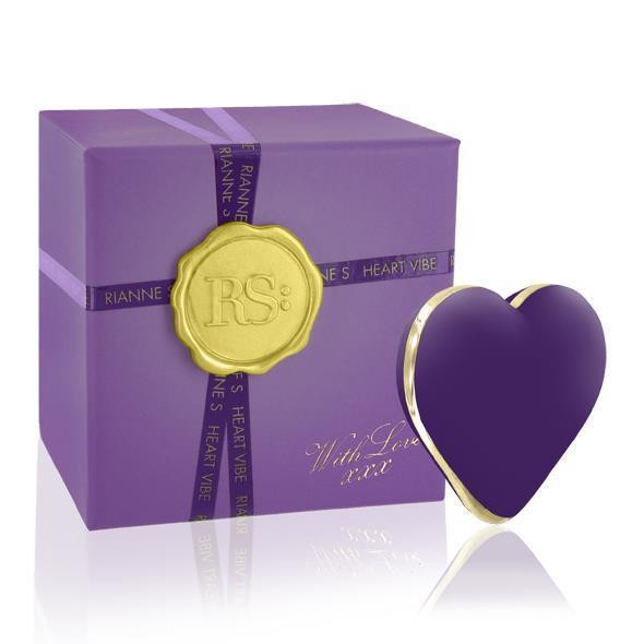 Вибромассажер RS - Icons - Heart Vibe Deep Purple Sex Aura Киев - изображение 1