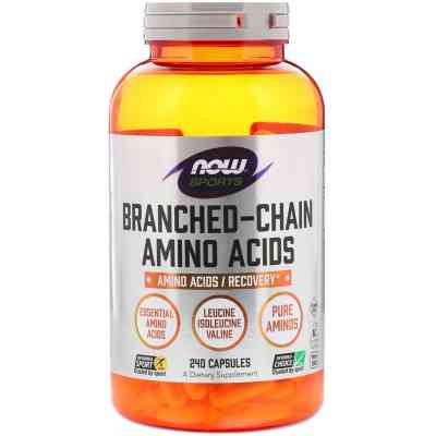 Амінокислота Now Foods Комплекс амінокислот з розгалуженими ланцюгами, Branched Cha (NOW-00054) Вінниця