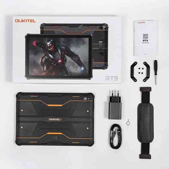 Планшет Oukitel RT9 10.1" HD /6GB/256GB/ T606 /11000mAh/ 16+16Мп /IP69K/LTE Black Винница