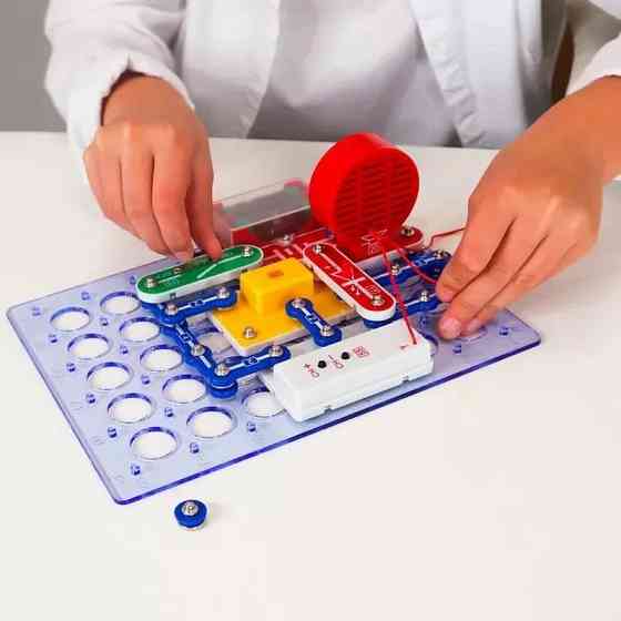 Конструктор електронний "ЗБИРАЄМО РАДІО" DOKA D70703 музика та світло Вінниця