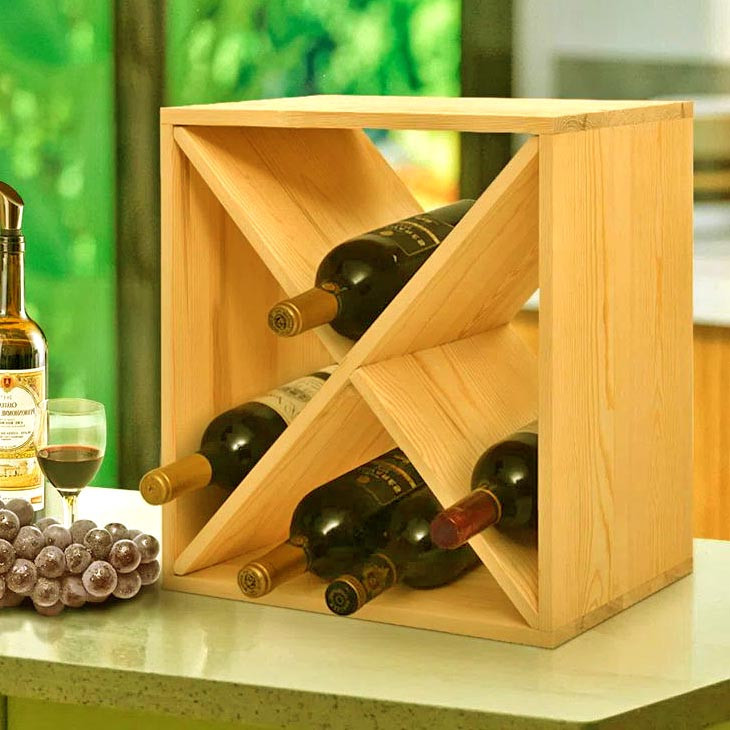 Настільна винна полиця "Делеон" каррі Миколаїв - фото 1