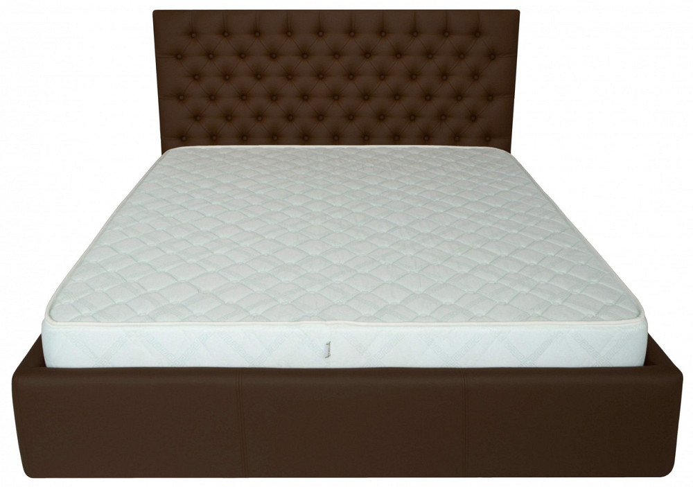 Кровать Двуспальная Cambridge Comfort 180 х 200 см Fly 2231 A1 С подъемным механизмом и нишей для белья Темно-коричневый Днепр - изображение 10