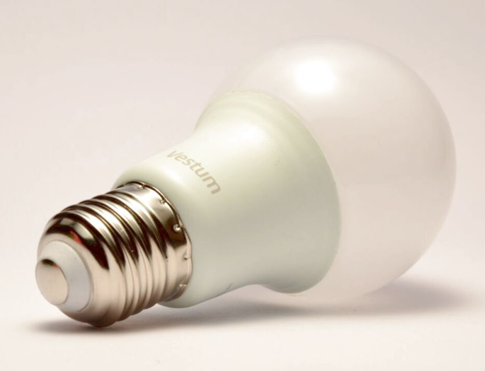 Лампочка светодиодная 220 вольт 10W 4100K A60 Vestum Одесса - изображение 6