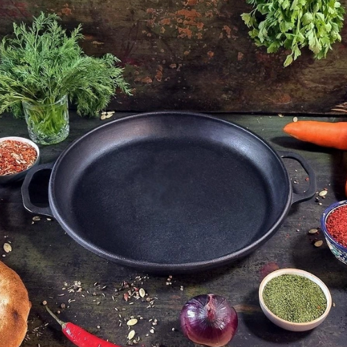 Жаровня d34*4см чавунна лита 340-40Ук Майстерня Житомир - изображение 7