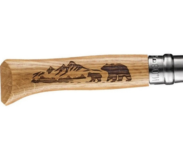 Кухонный Складной Нож Оpinel (Опинель) No.8 