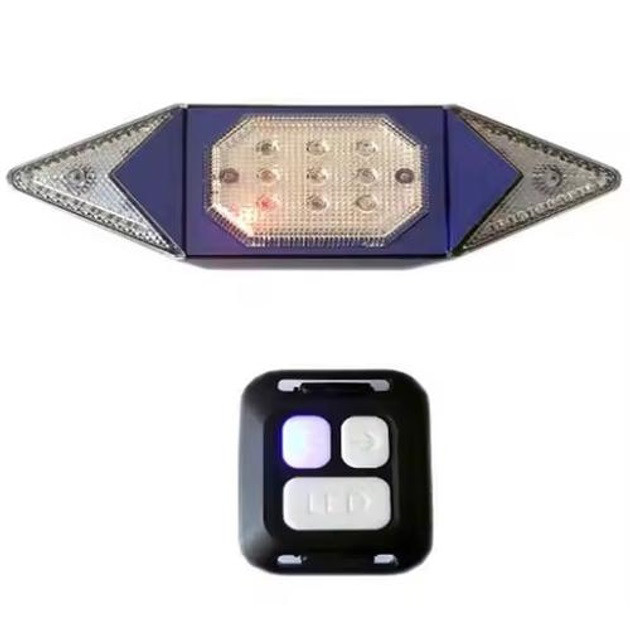 Стоп-сигнал для велосипеда від usb LY-6700, Задній самокатний ліхтар акумуляторний велоліхтар EK-75 Львів - фото 1