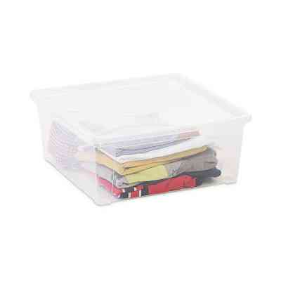 Контейнер для зберігання DEA home Easy прямокутний Прозорий 18 л (20079) Вінниця