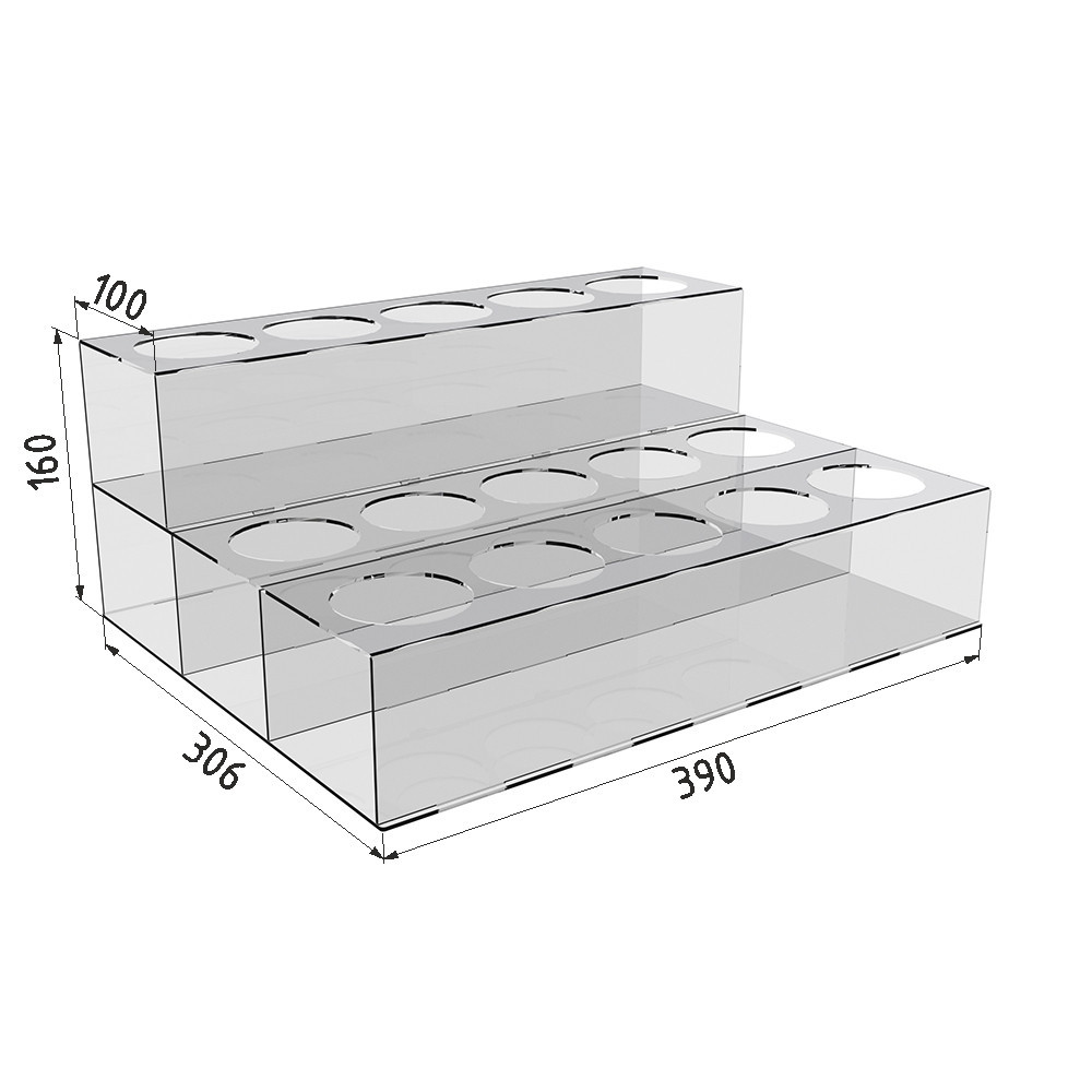 Підставка під парасольки EKOSTAR на 15шт Київ - фото 3