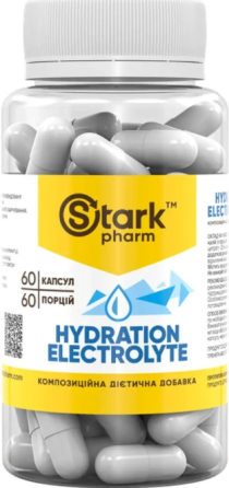 Електроліти Stark Pharm Hydration Electrolyte 60 капс Київ