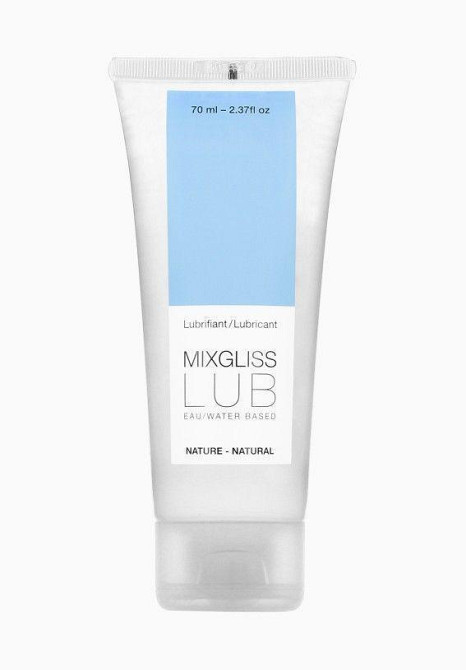 Лубрикант на водной основе MixGliss LUB NATURE (70 мл) с алантоином и экстрактом алоэ Sex Aura Киев - изображение 1