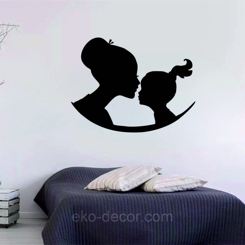 Декоративное настенное Панно «Мать и дитя», Декор на стену 90*68 см, Черный Киев - изображение 4