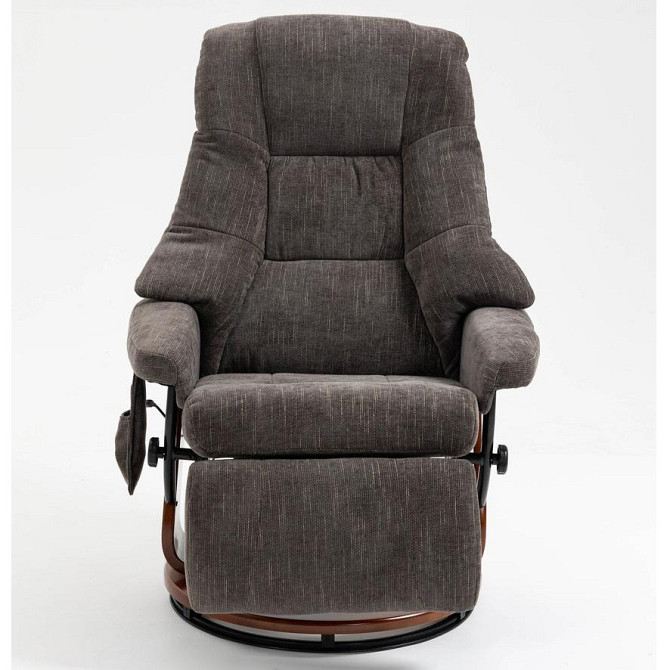 Крісло для відпочинку Avko Style ARMH 003 Dark Grey з масажем, підігрівом і підставкою для ніг Київ - фото 3