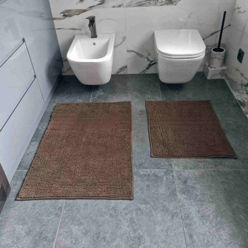 Килим для ванних кімнат TM DARIANA Standard Plus 60*50 бежевий Житомир - фото 4