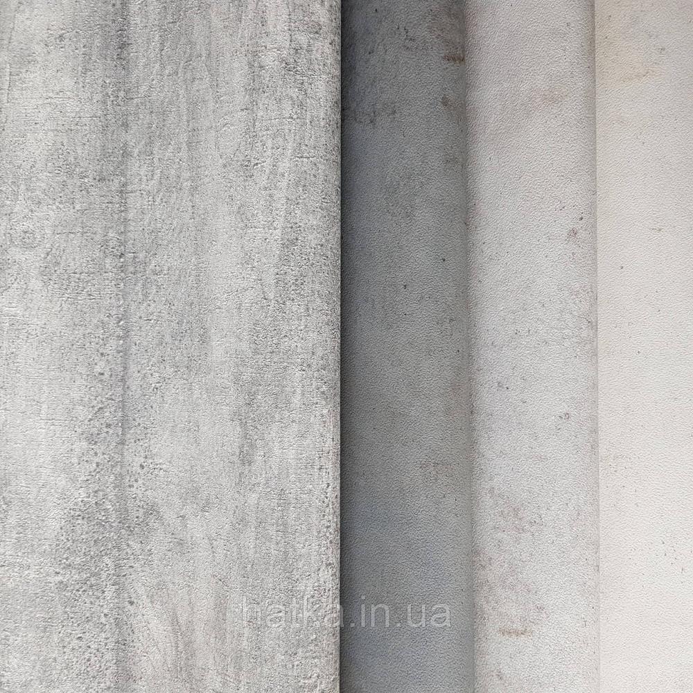 Шпалери вінілові на флізелін Rasch Factory 0.53х10,05 лофт смуги розмиті під бетон сірі 429435 Київ - фото 2