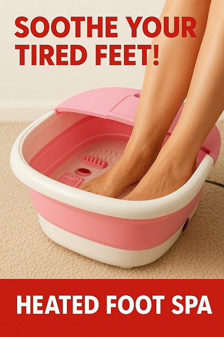 Ванна масажер для ніг СПА ванночка для ступень Одеса - фото 5