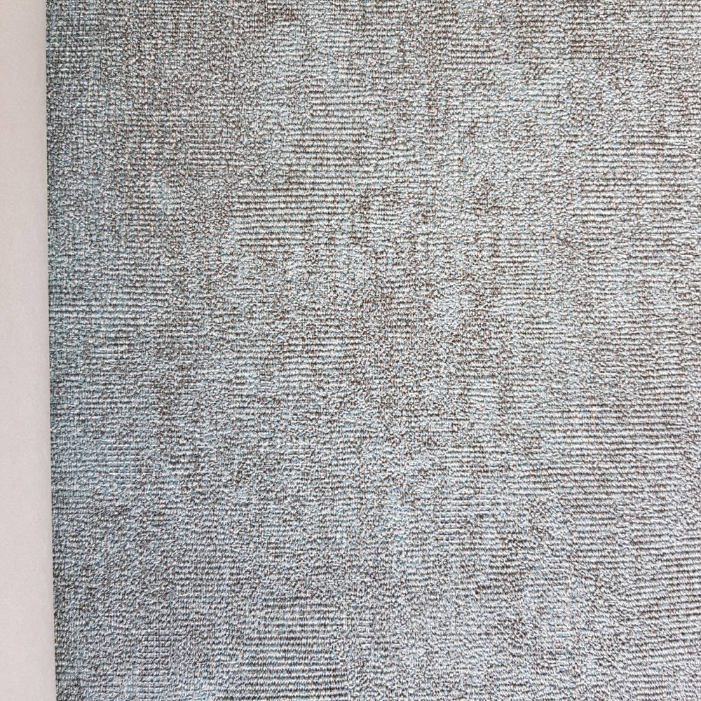 Шпалери метрові вінілові на флізелін Yuanlong Samsara однотонні ефект потертості під штукатурку бірюзові Київ - фото 3