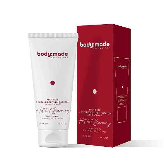 Крем-гель с антицеллюлитным эффектом согревающий BodyMade 200 мл Киев