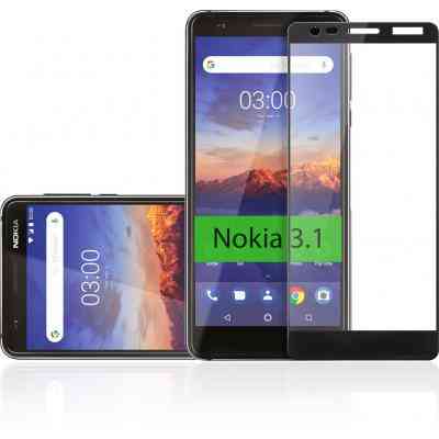 Скло захисне Vinga для Nokia 3.1 Black (VTPGS-N31B) Вінниця