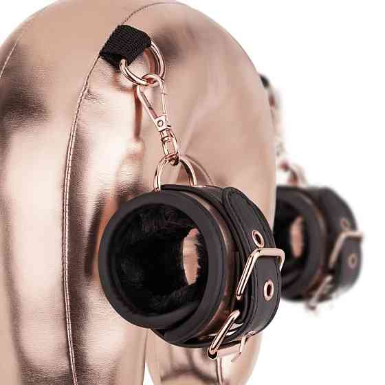 Набір для фіксації Rosy Gold - Neck and Leg Sling Restraint Set Sex Aura Київ