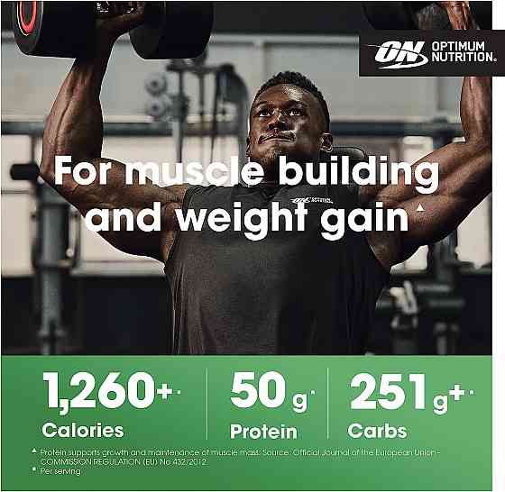 Гейнер Optimum Nutrition EU Serious Mass 2727 g (Chookies cream) Луцк