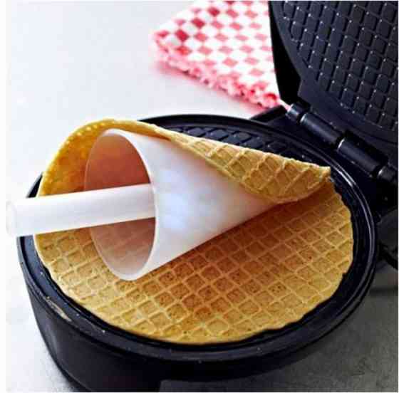 Мощная вафельница DOMOTEC, Вафельница для мягких вафель для изготовления тонких вафель NA-17 Львов
