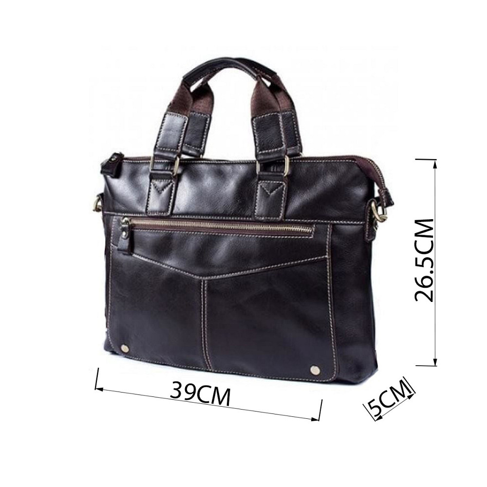 Сумка чоловіча для Vintage 14665 Коричневий Київ - фото 4