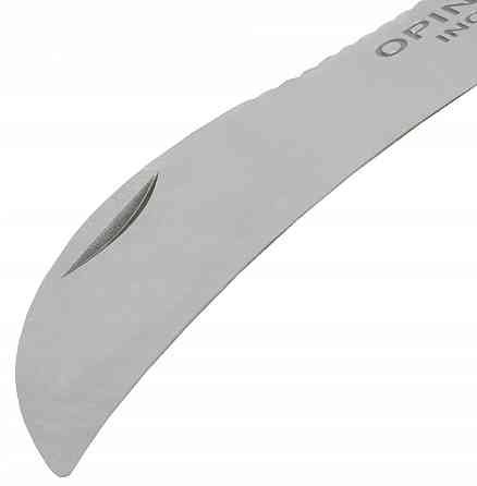 Складаний Ніж із щіткою для чищення грибів Opinel No.8 "Mushroom Knife" (001252) Нержавіюча сталь Нововолинськ