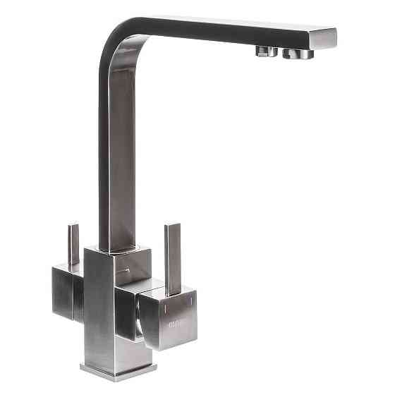 Змішувач для кухні під осмос Globus Lux LAZER GLLR-0111-8-STSTEEL (000014967) Київ