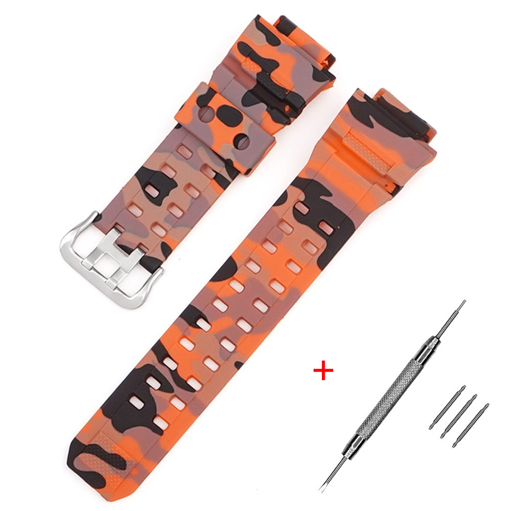 Ремешок для Casio G-Shock GW-9400/9300 Camo Orange SI SBR Киев - изображение 1